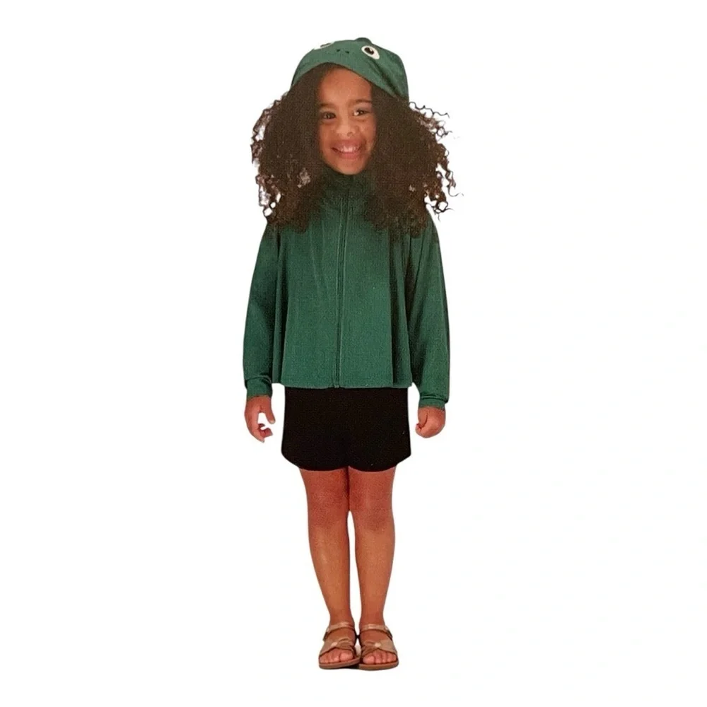HAZEL + HARPER UPF Swim Coverup Green MOISTURE WICKING UPF PROTECTION 2T-4T